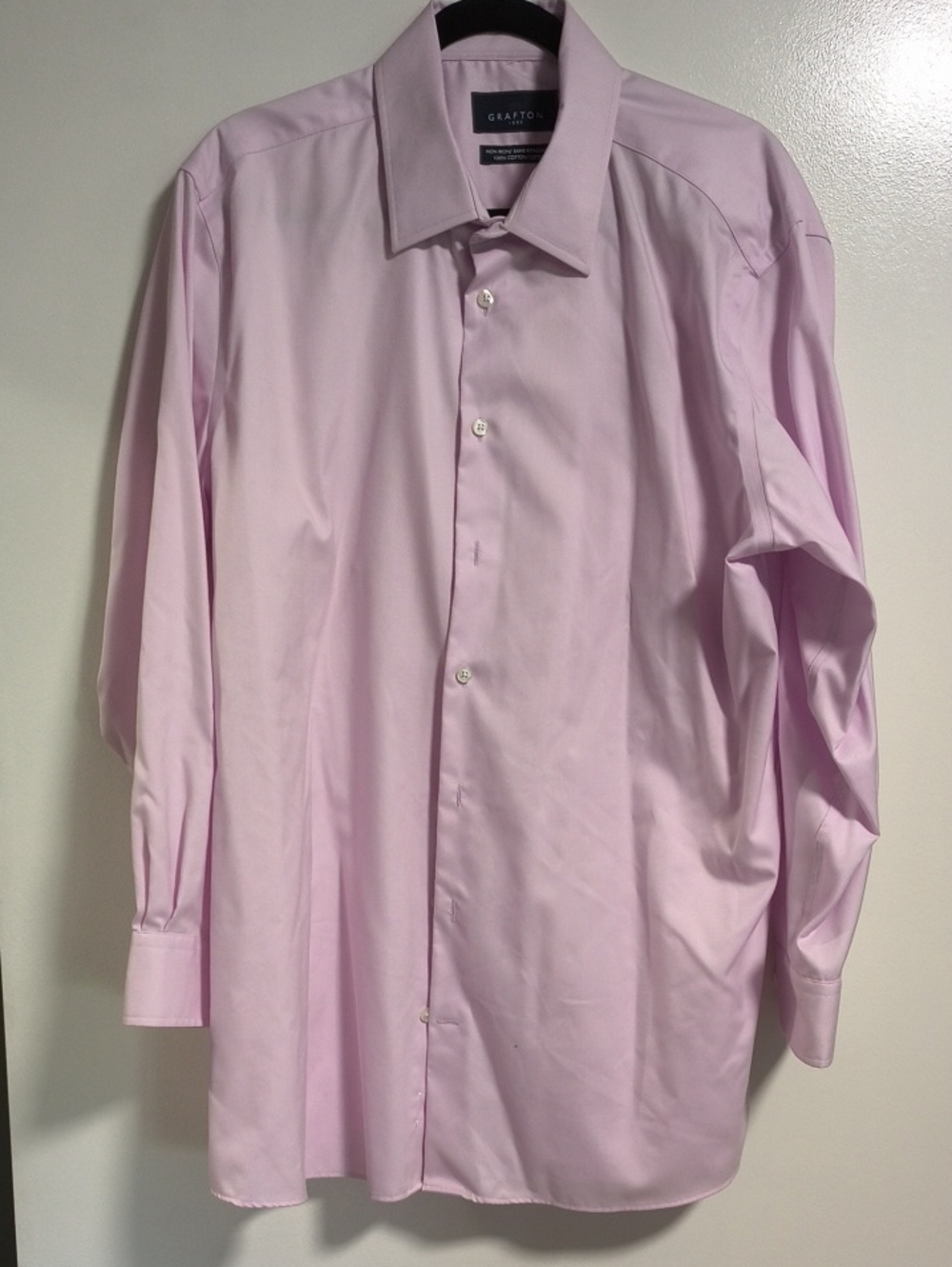 Grafton-Men's Pink Dress Shirt - Classic Button-Up